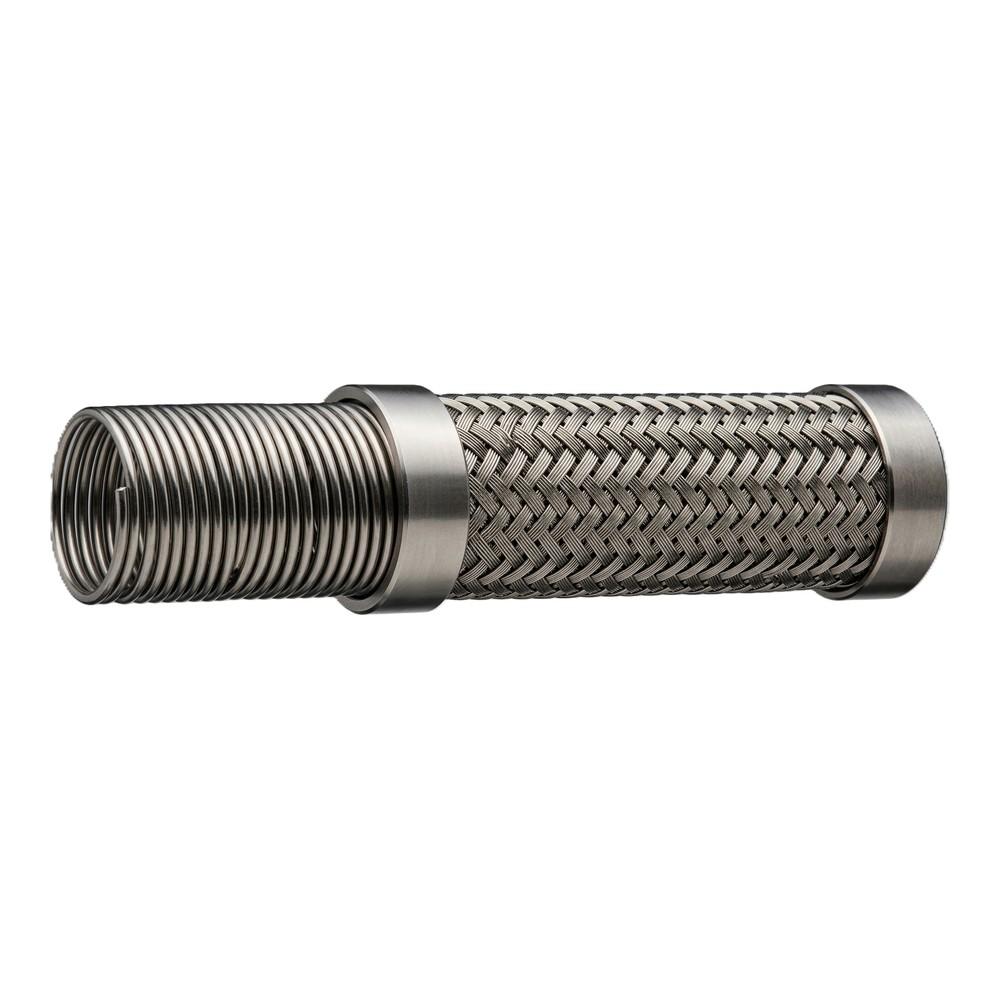 Flexible onduleux inox 316L tressé
