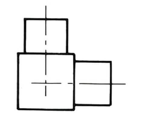 Coude égal  microfit