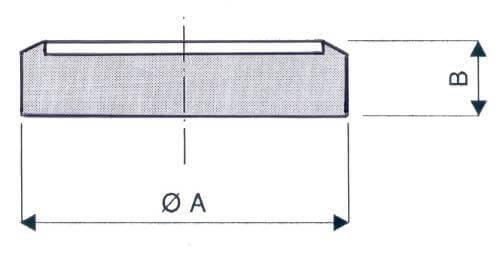 Obturateur ISO CF pour Bride Tournante