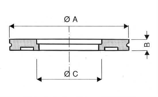 Schéma bride à souder BW