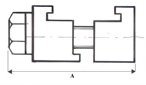 Griffe Double Sabot ISO K