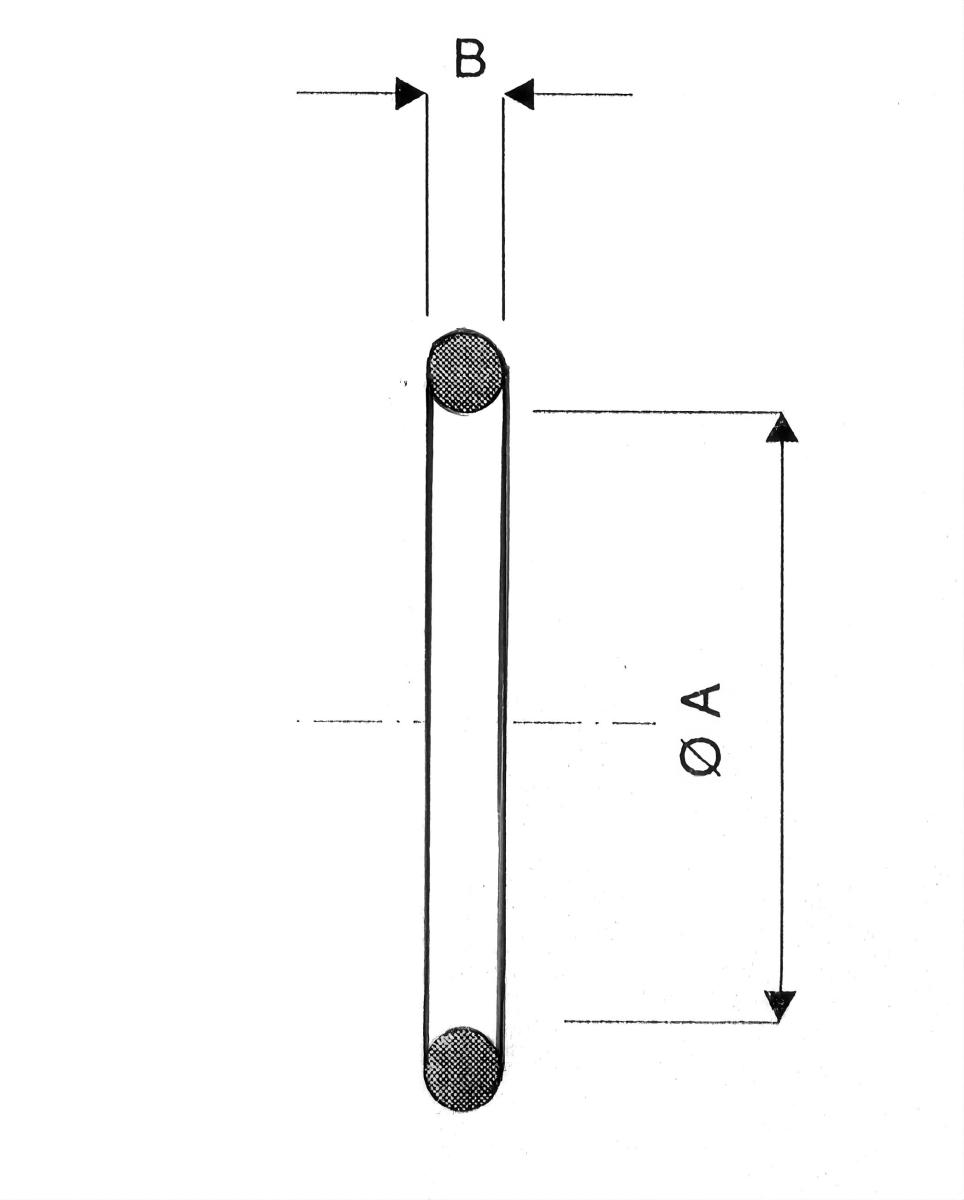 Schéma joint torique