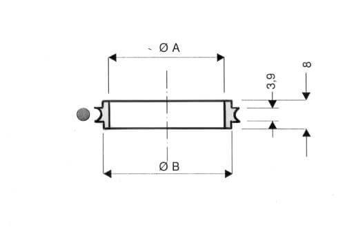 Anneau de Centrage Intérieur ISO KF avec Joint