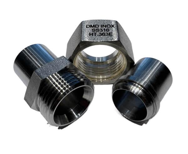 Raccord Inox Métal-Métal