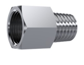 Prolongateur mâle BSPT - femelle gaz inox 316L