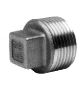 Bouchon Mâle Tête Carrée Inox