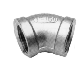 Coude Égal 45° Femelle Inox