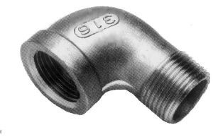 Coude à 90° mâle/femelle