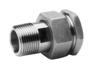 Union 3 Pièces Fileté Mâle x Femelle à Souder Étanchéité Conique