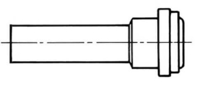 Embout court pour gaz pur à soudure orbitale sans apport