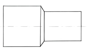 Réduction de tube pour gaz purs à soudure orbitale sans apport