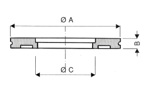 Bride à souder Butt Welding