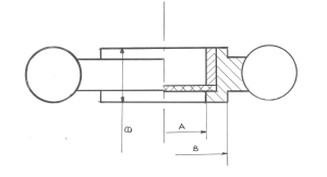 Anneau de centrage intérieur filtrant avec joint