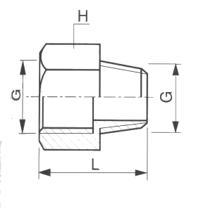 Adaptateur mâle/femelle
