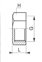 Bouchon Femelle Inox