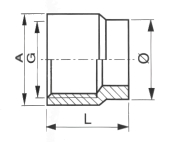 Bossage à Souder Inox