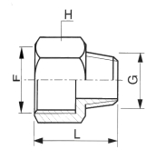 Réduction Femelle / Mâle Inox