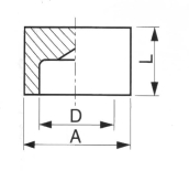 Bouchon Femelle à Souder SW Inox série 3000