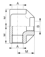 Té Réduit Femelle Inox