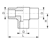 Té Inox à Souder SW