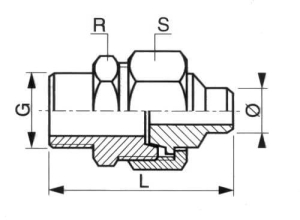 Union réduit lisse/lisse