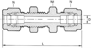 Traversée de cloison