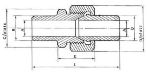 Union à souder Butt Welding