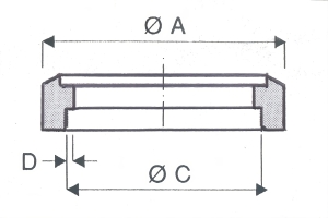 Collet à souder Socket welding pour bride tournante