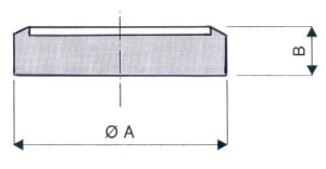 Obturateur ISO CF pour Bride Tournante