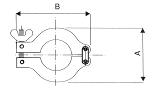 Collier pour joints elastomères
