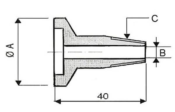 Embout Fileté ISO KF