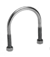 Etrier Inox pour Tube Métrique