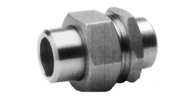 Raccord Union Inox 3 Pièces Étanchéité Joint Plat